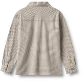 Wheat Greybrown Check Skjorta L/S Oscar