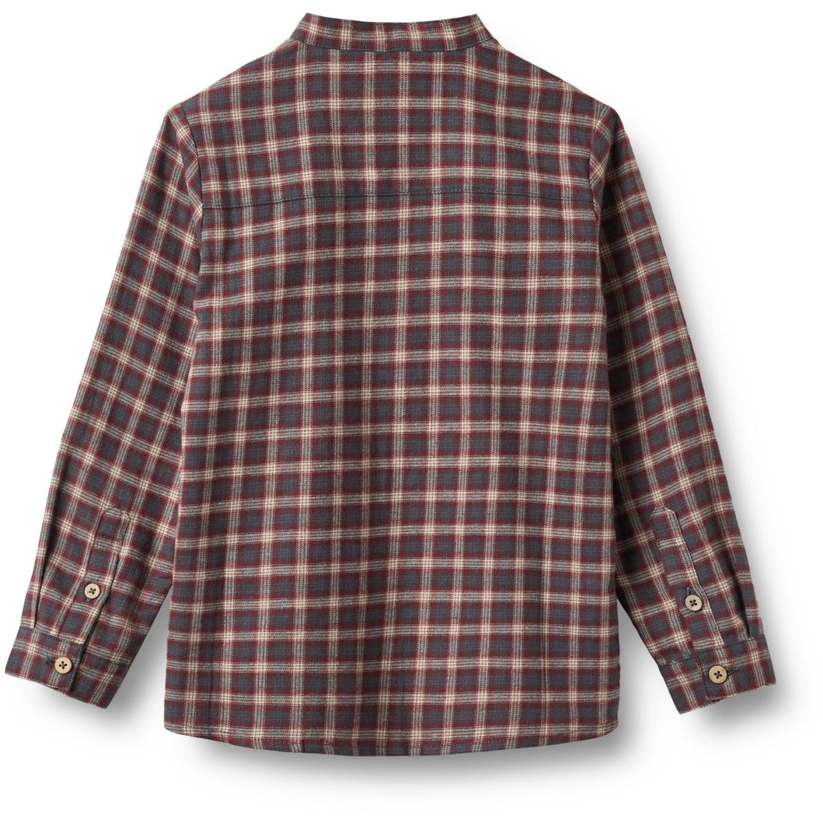 Wheat Blue Holiday Check Skjorta L/S Willum