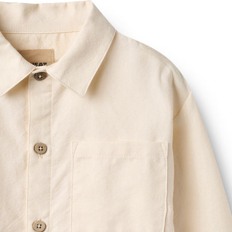 Wheat Eggshell Skjorta L/S Oscar