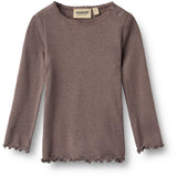 Wheat Plum Truffle Rib Blus Reese