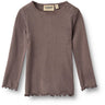 Wheat Plum Truffle Rib Blus Reese