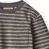 Wheat Dark Charcoal Stripe Blus Ross