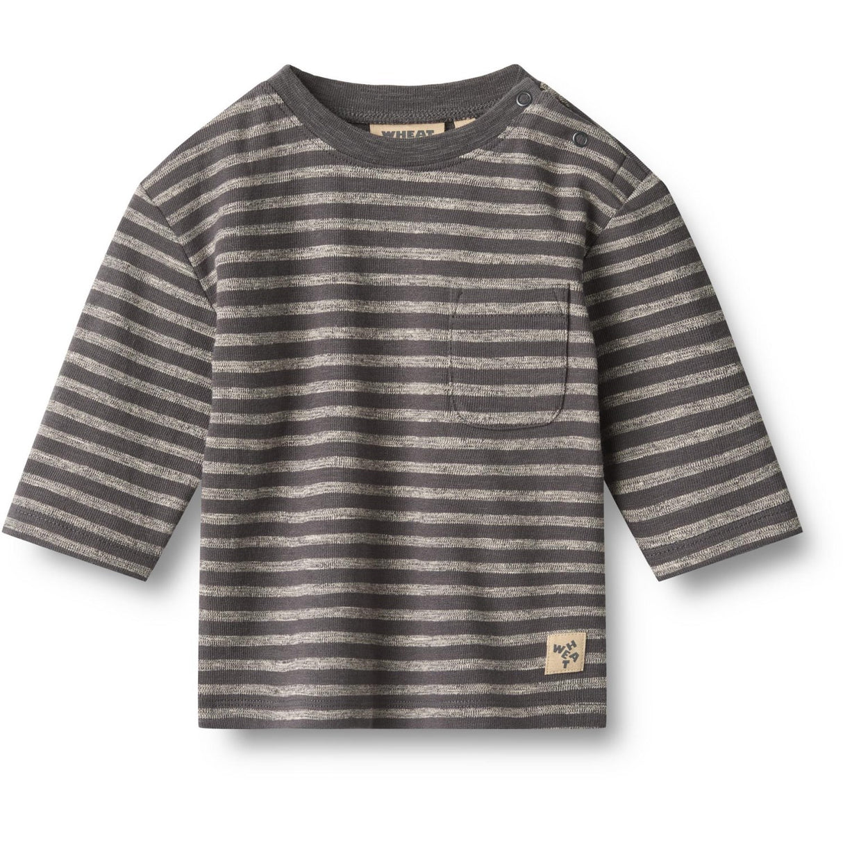 Wheat Dark Charcoal Stripe Blus Ross