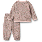 Wheat Rose Brown Flowers Sett Sweatshirt & Trousers Emery