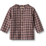 Wheat Blue Holiday Check Skjorta Shelby