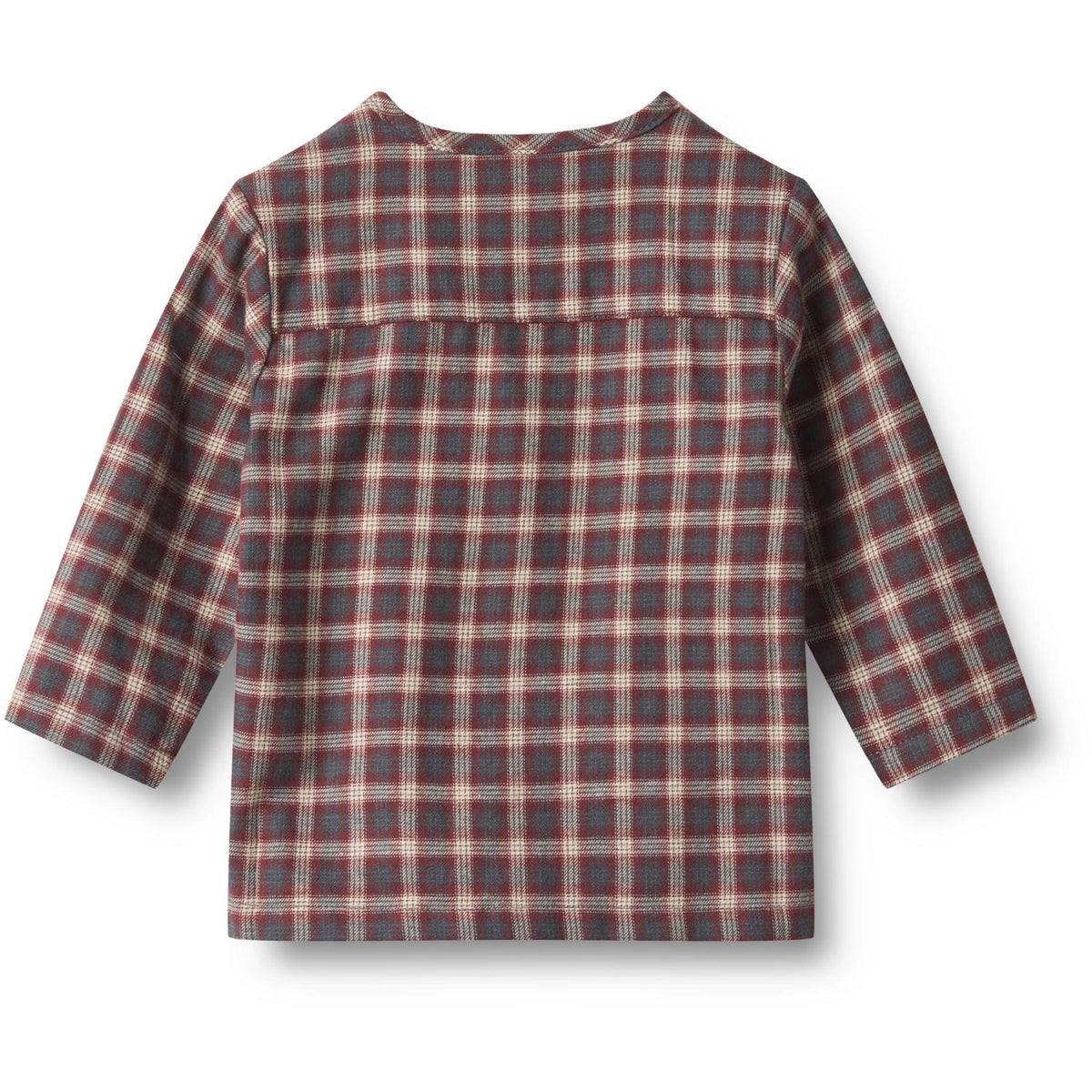 Wheat Blue Holiday Check Skjorta Shelby