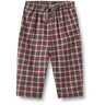 Wheat Blue Holiday Check Trousers Lined Arne