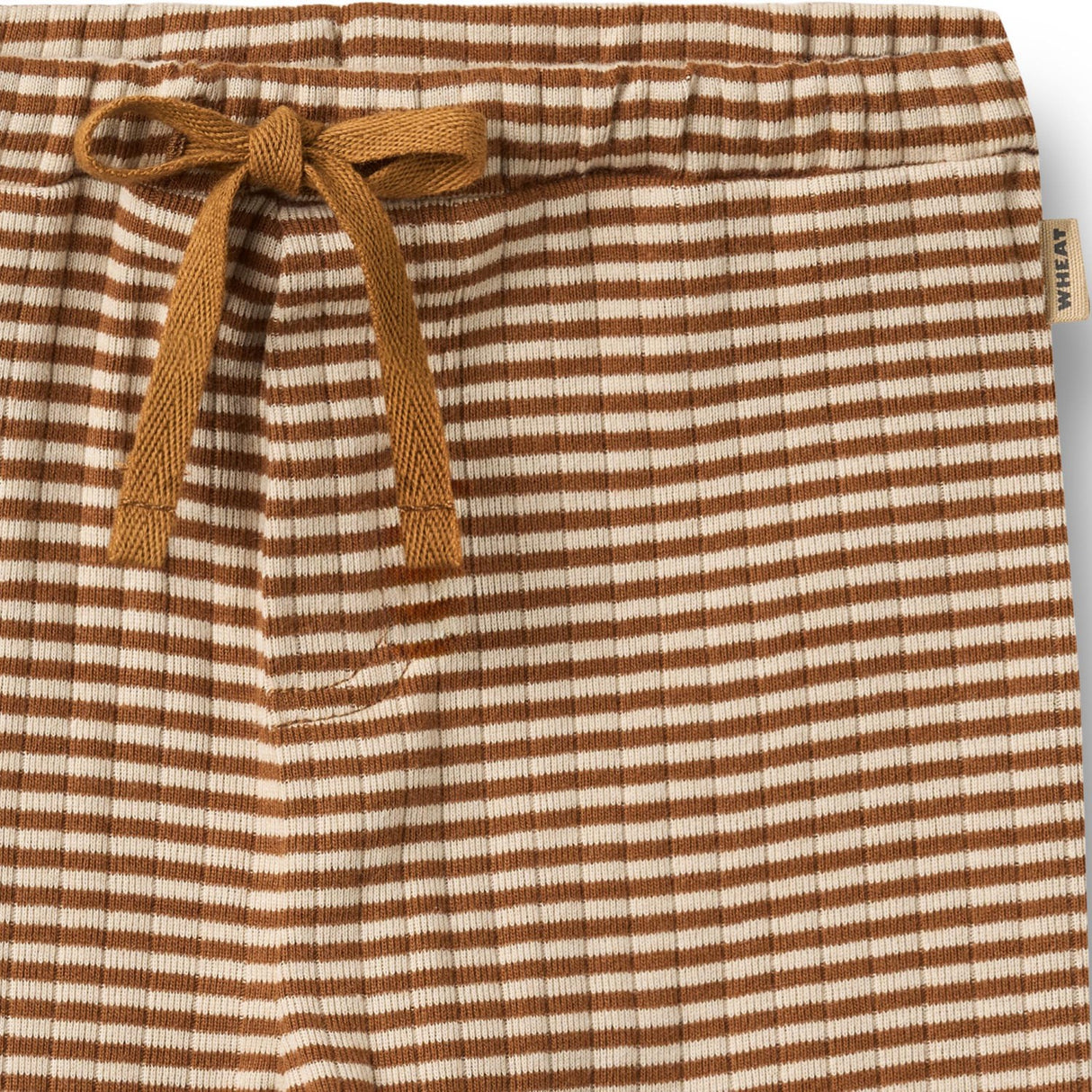 Wheat Warm Hazel Stripe Jersey Byxor Manfred