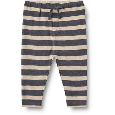 Wheat Greyblue Stripe Jersey Byxor Manfred