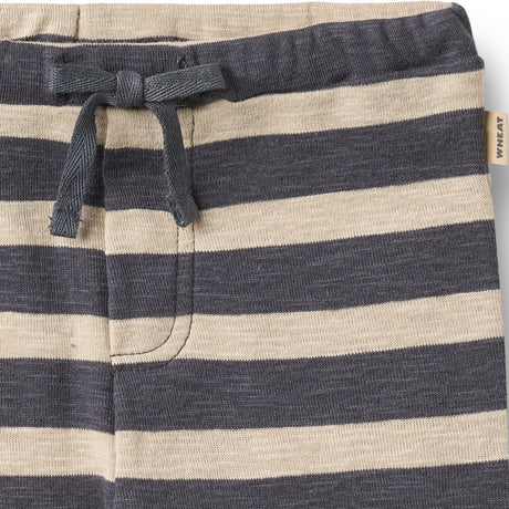 Wheat Greyblue Stripe Jersey Byxor Manfred