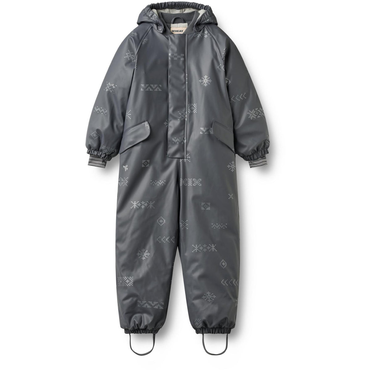 Wheat Reflective Jacquard Vinteroverall Ludo