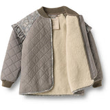 Wheat Brown Stripe Thermo Jacka Ellas