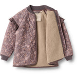 Wheat Purple Stone Flowers Thermo Jacka Ellas