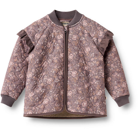 Wheat Purple Stone Flowers Thermo Jacka Ellas