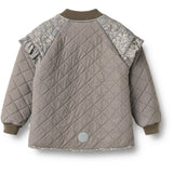 Wheat Brown Stripe Thermo Jacka Ellas