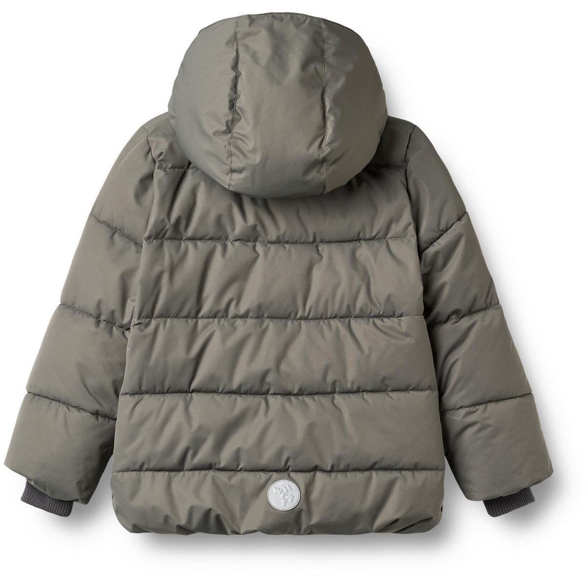 Wheat Grey Metal Puffer Jacka Gael