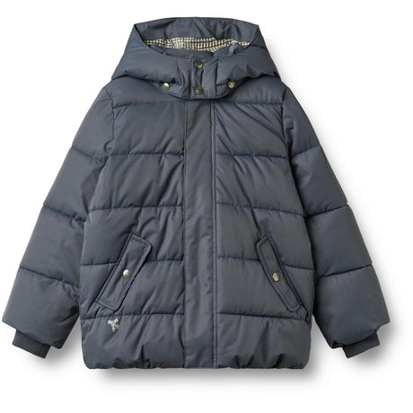 Wheat Greyblue Puffer Jacka Gael