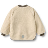 Wheat Brown Stripe Vändbar Thermo Jacka Lake