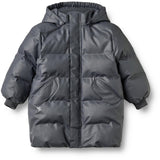Wheat Greyblue Pu Puffer Jacka Coast
