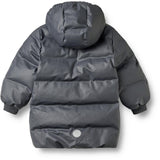 Wheat Greyblue Pu Puffer Jacka Coast