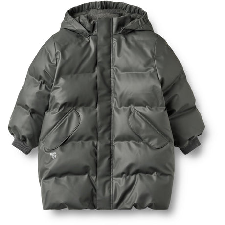 Wheat Dark Shadow Pu Puffer Jacka Coast