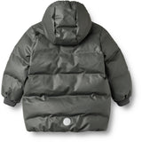 Wheat Dark Shadow Pu Puffer Jacka Coast