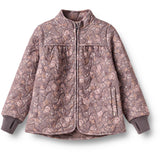 Wheat Purple Stone Flowers Thermo Jacka Thilde