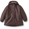 Wheat Chocolate Plum Thermo Rain Jacka Rika
