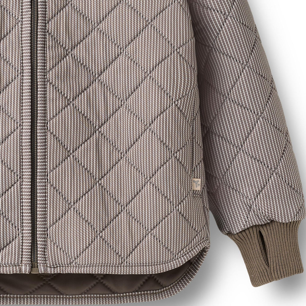 Wheat Brown Stripe Thermo Jacka Loui