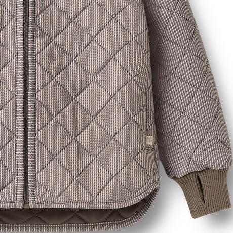 Wheat Brown Stripe Thermo Jacka Loui