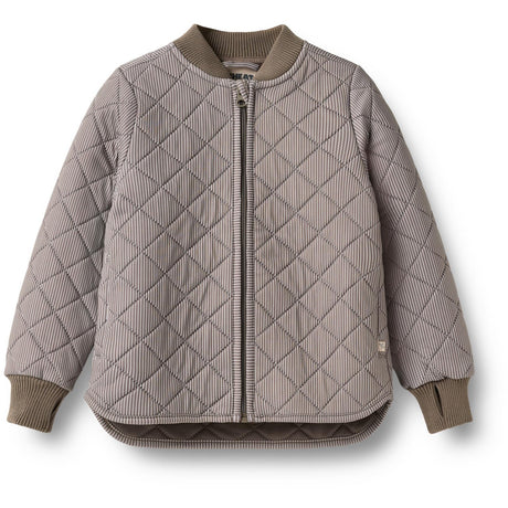 Wheat Brown Stripe Thermo Jacka Loui