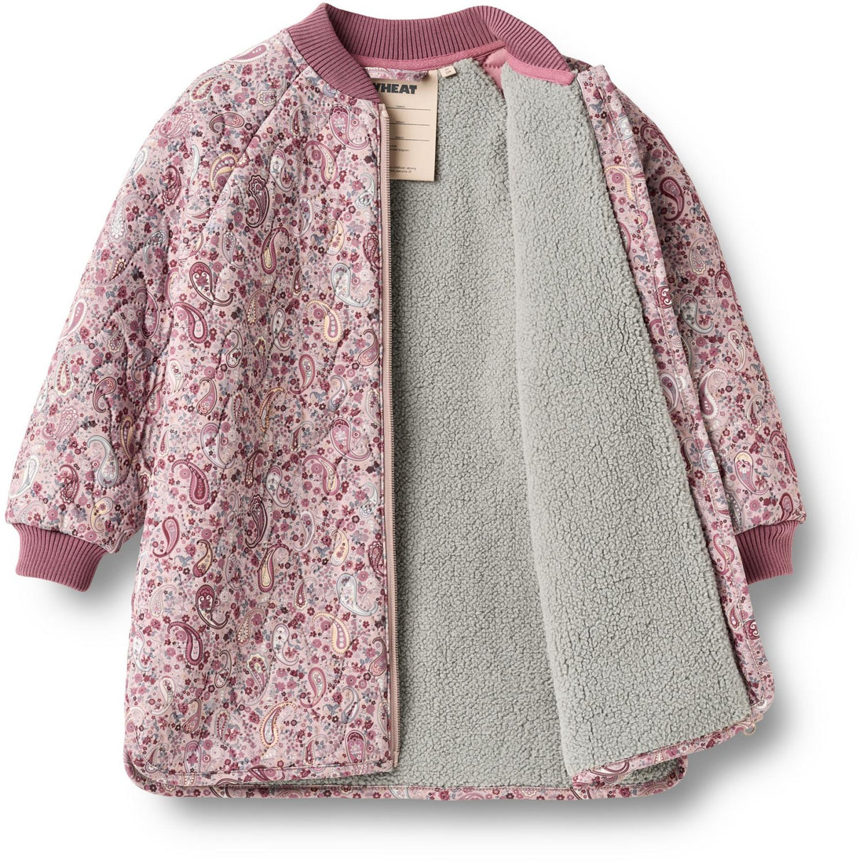 Wheat Dry Rose Paisley Thermo Jacka Helga
