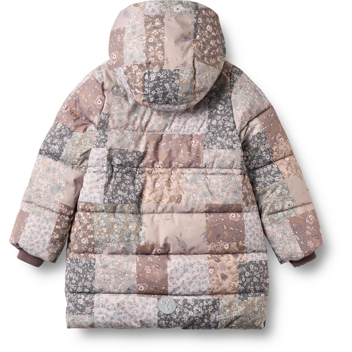 Wheat Patchwork Flowers Puffer Täcka Yrsa