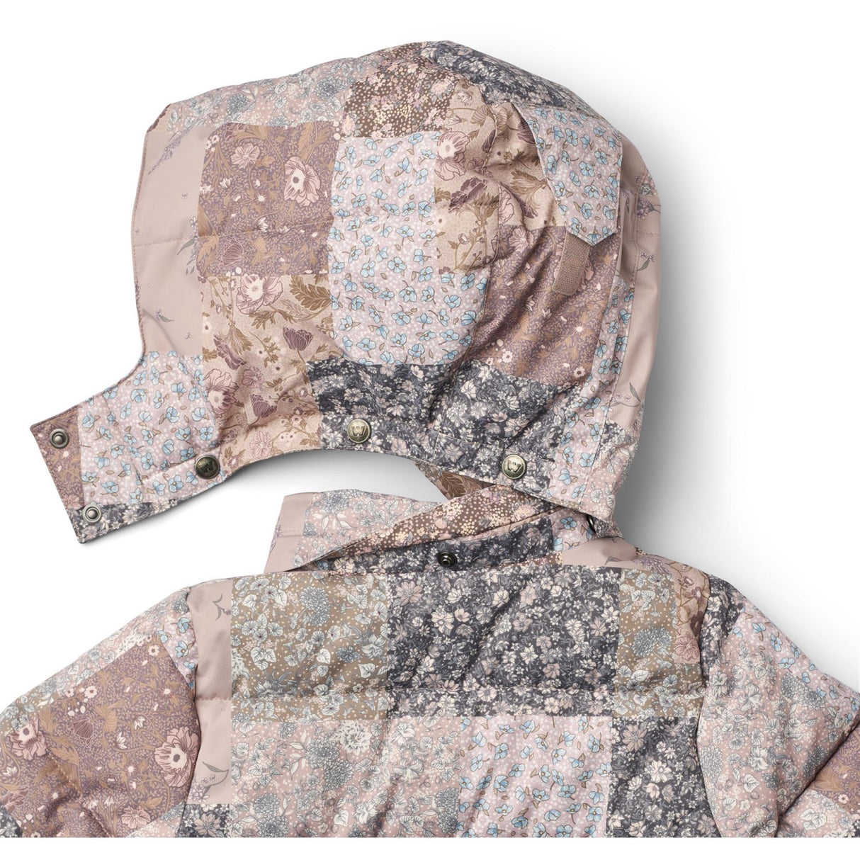 Wheat Patchwork Flowers Puffer Täcka Yrsa