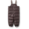 Wheat Chocolate Plum Puffer Track Byxor Baakk