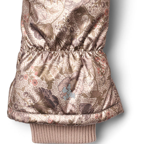 Wheat Golden Flowers Puffer Vantar Jazz