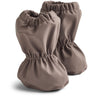 Wheat Plum Truffle Rain Booties Como