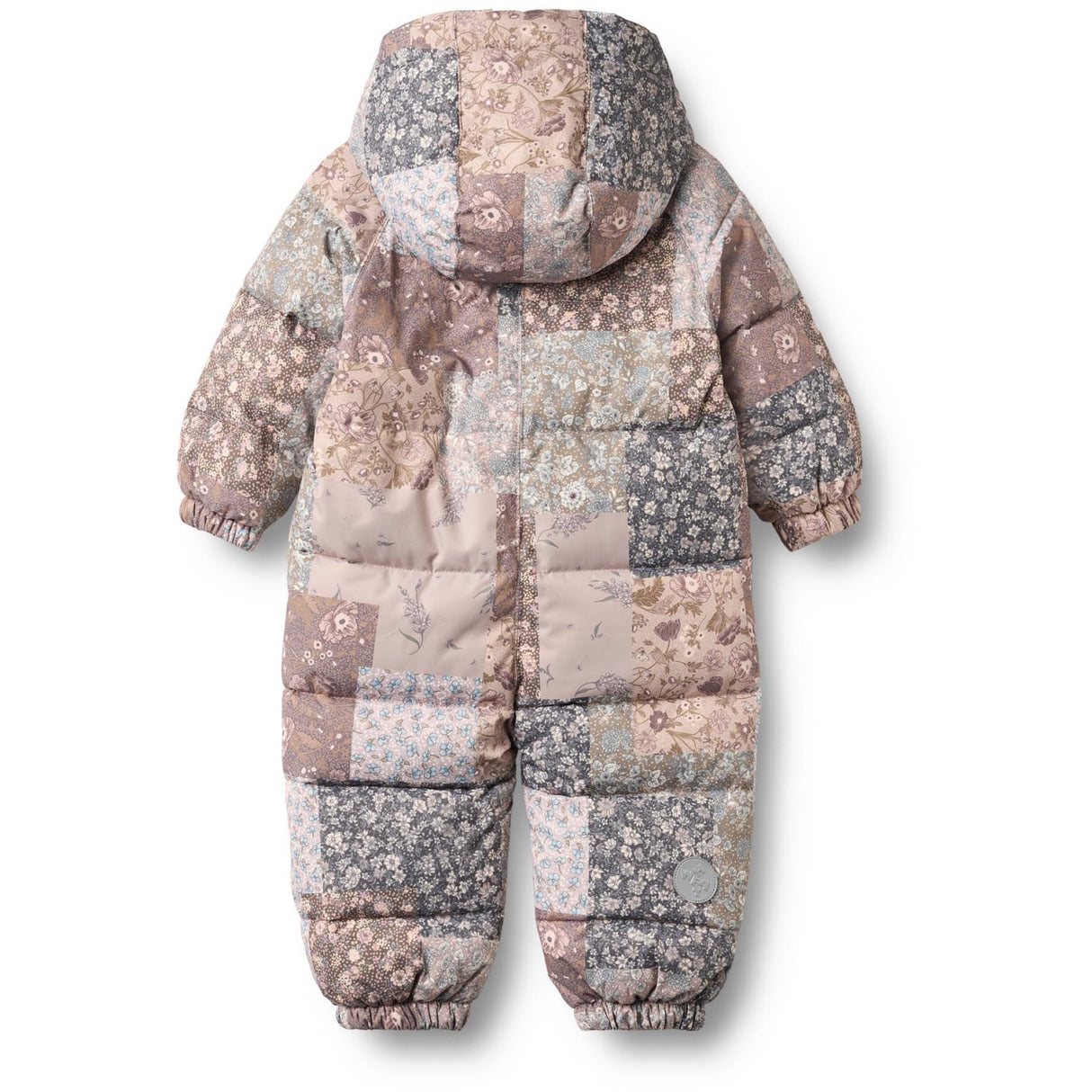 Wheat Patchwork Flowers Puffer Dräkt Edem