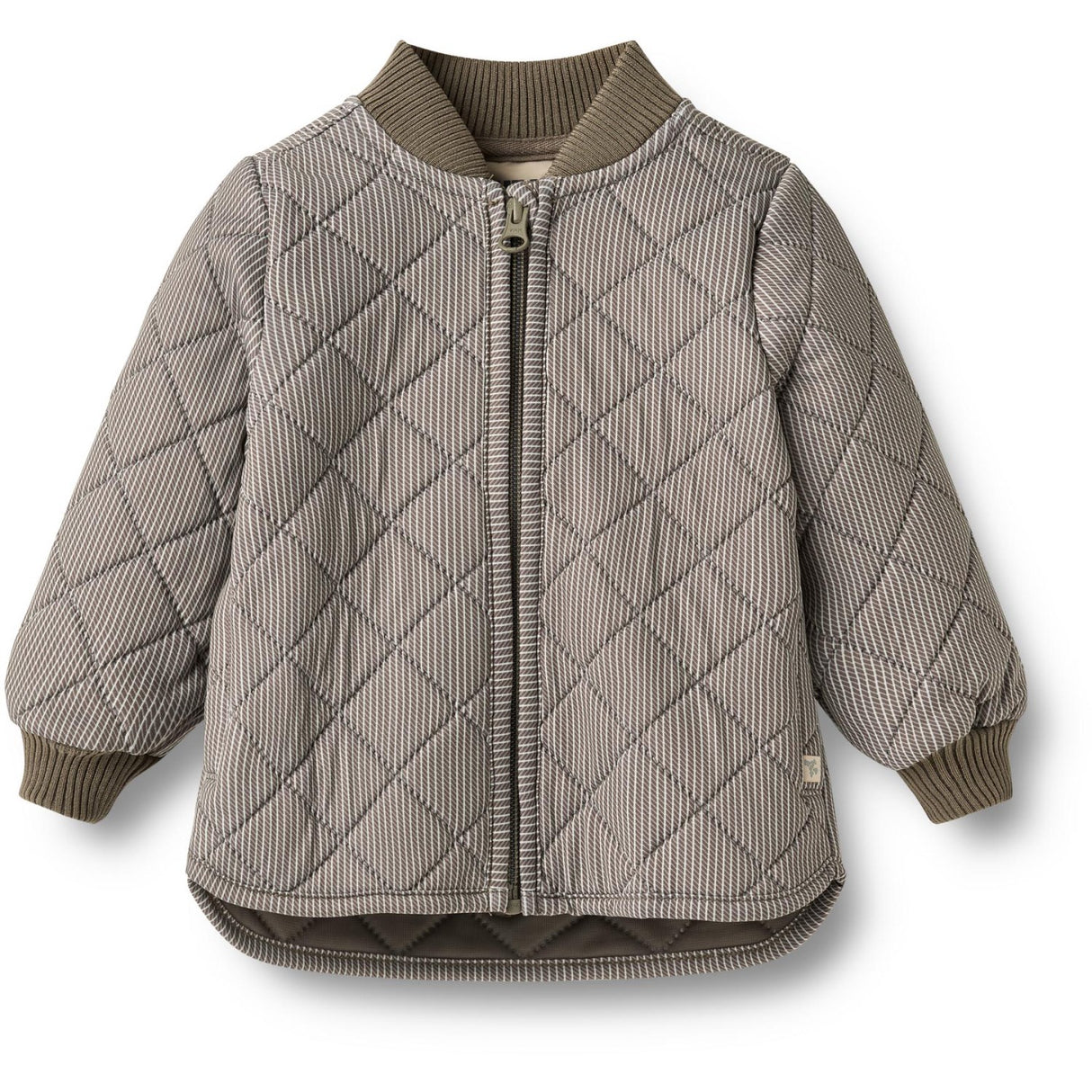 Wheat Brown Stripe Thermo Jacka Loui