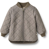 Wheat Brown Stripe Thermo Jacka Loui