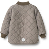 Wheat Brown Stripe Thermo Jacka Loui