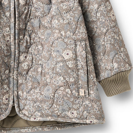 Wheat Grey Stone Flowers Thermo Jacka Thilde
