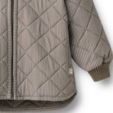 Wheat Brown Stripe Thermo Jacka Loui