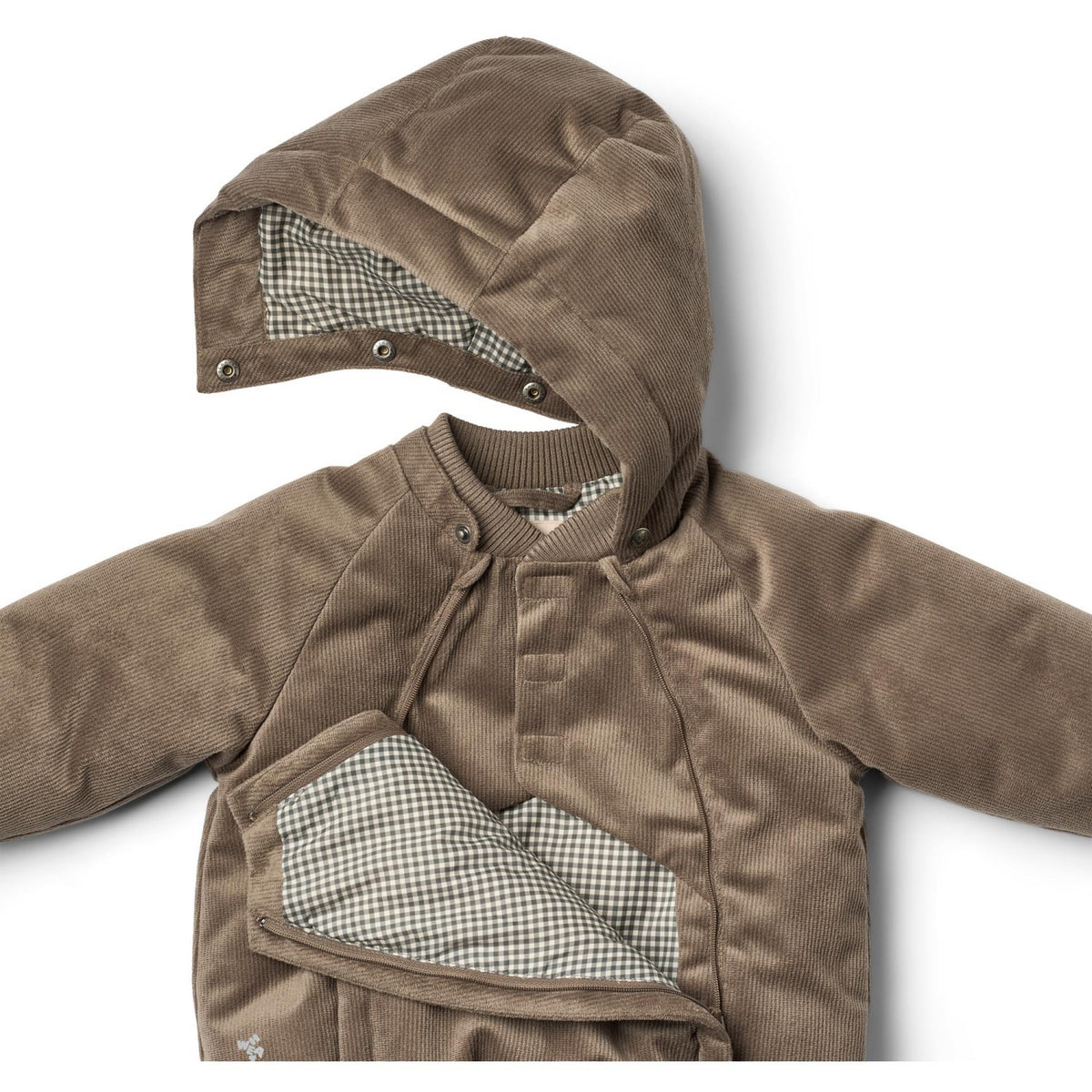 Wheat Dry Wood Puffer Jacka Morgen