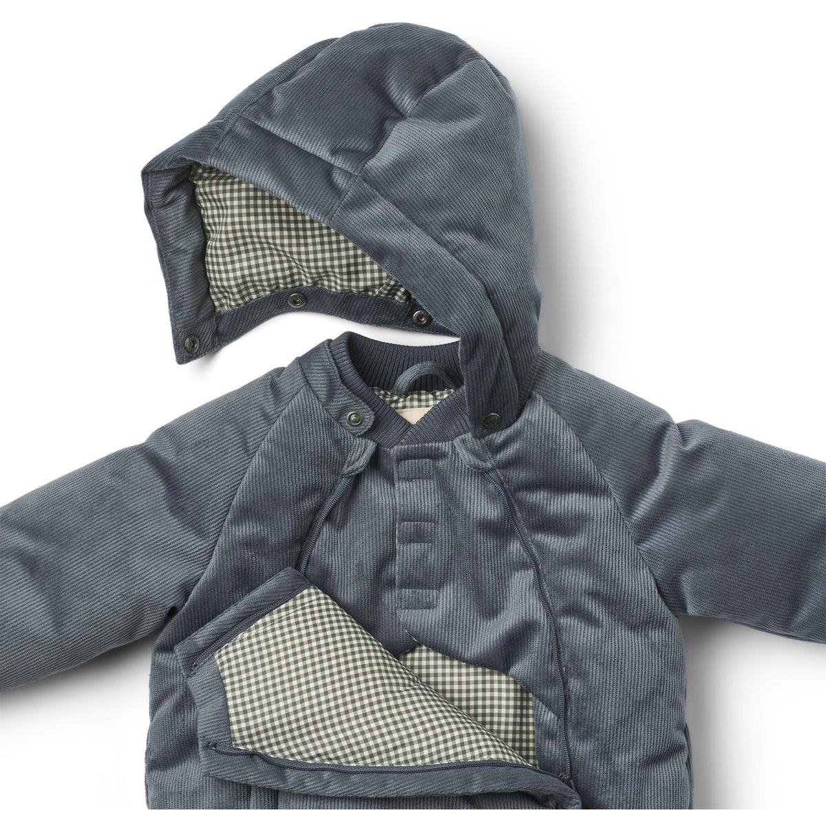 Wheat Greyblue Puffer Jacka Morgen
