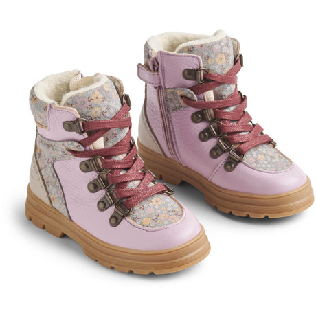 Wheat Slightly Blue Flowers Winterboot Toni Hiker Tex
