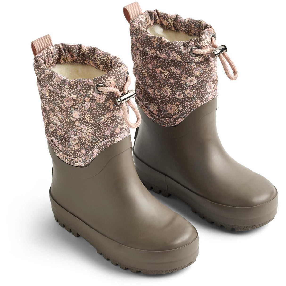 Wheat Dry Wood Snow Flowers Thermo Snowboot Drizzle