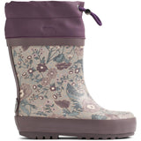 Wheat Soft Sand Flowers Rubber Stövlar Thermo