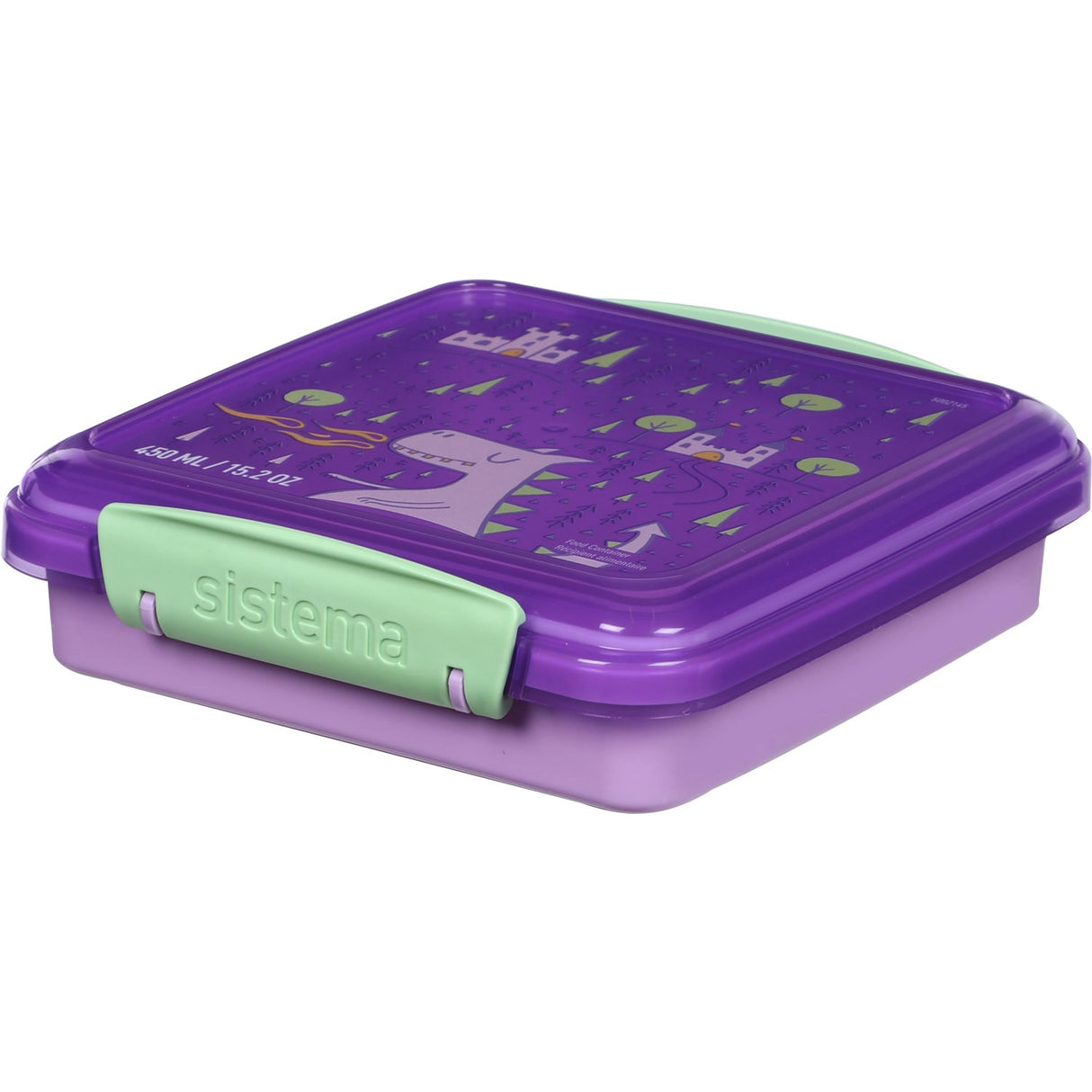 Sistema Dragon – Fairy Dust Kids Design Sandwich Låda 450ml