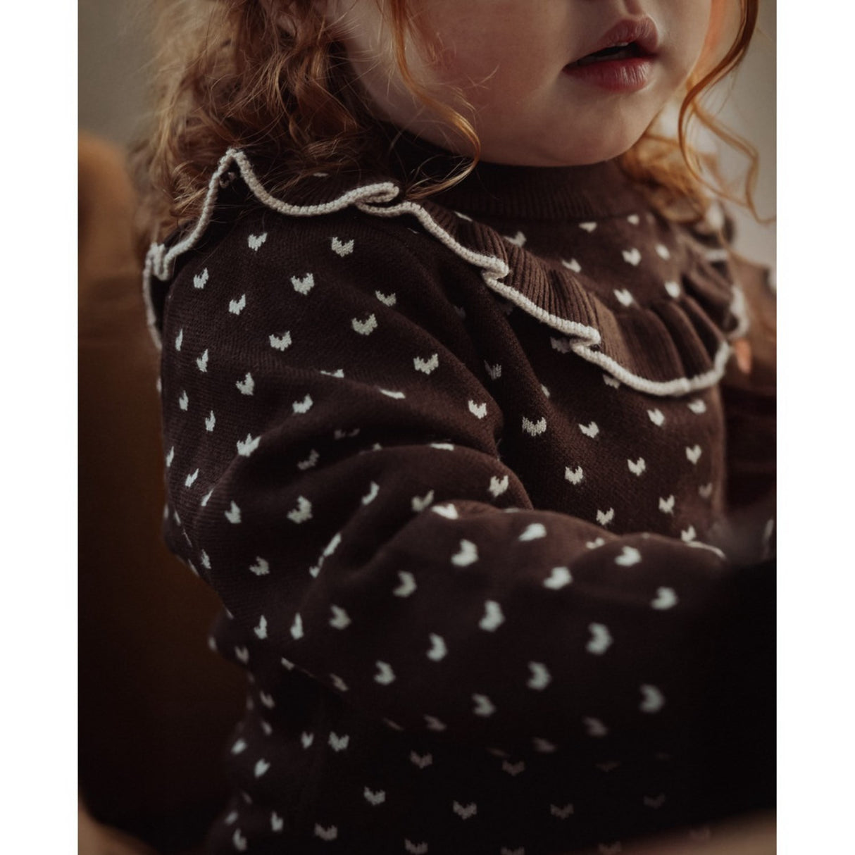 Fliink Coffee Bean / Sandshell Fame Contrast Blus